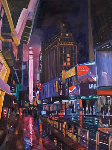 Original Expressionism Cities Paintings by Geeta Yerra