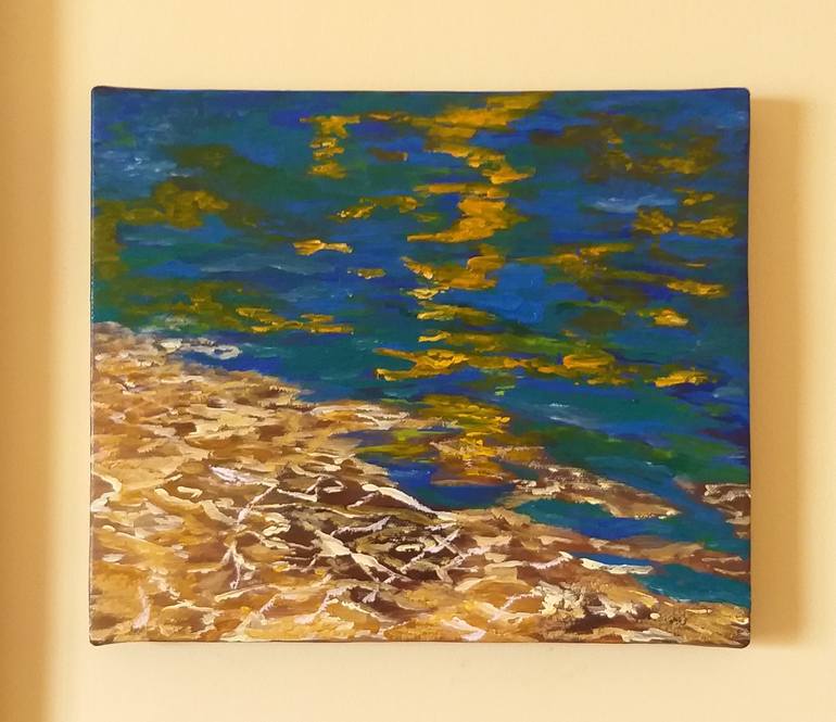Original Impressionism Water Painting by Geeta Yerra