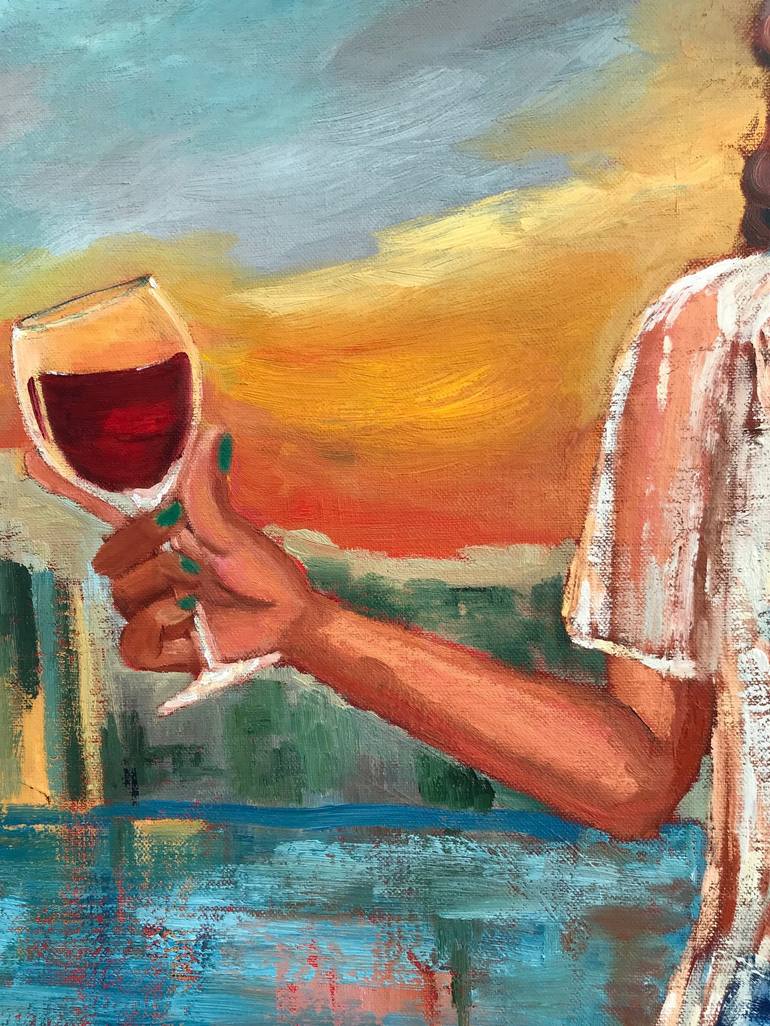 Original Conceptual Fashion Painting by Geeta Yerra