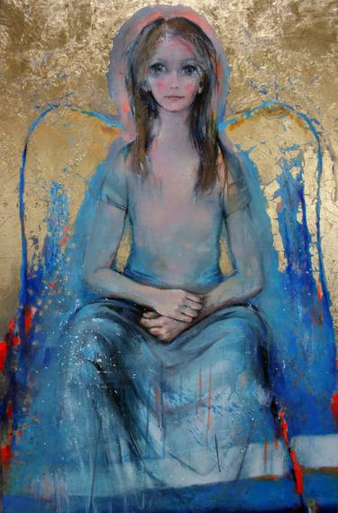 Print of Figurative Religion Paintings by Grazyna Tarkowska