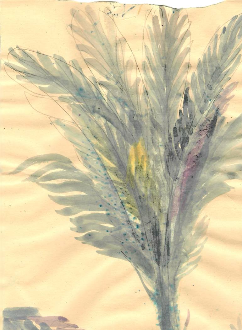 Original Contemporary People Mixed Media by Nadya Polevich