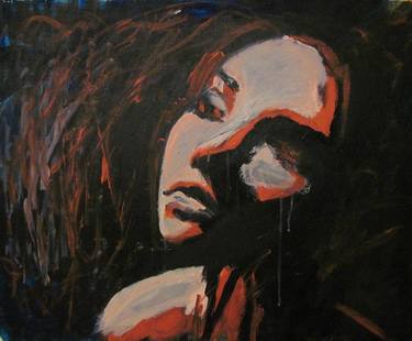 Original Expressionism Portrait Paintings by Nadya Polevich