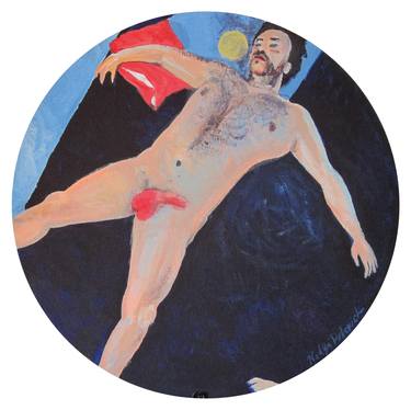 Print of Figurative Men Paintings by Nadya Polevich