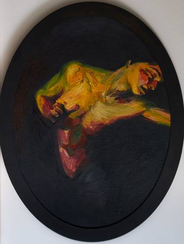 Print of Expressionism Men Paintings by Nadya Polevich