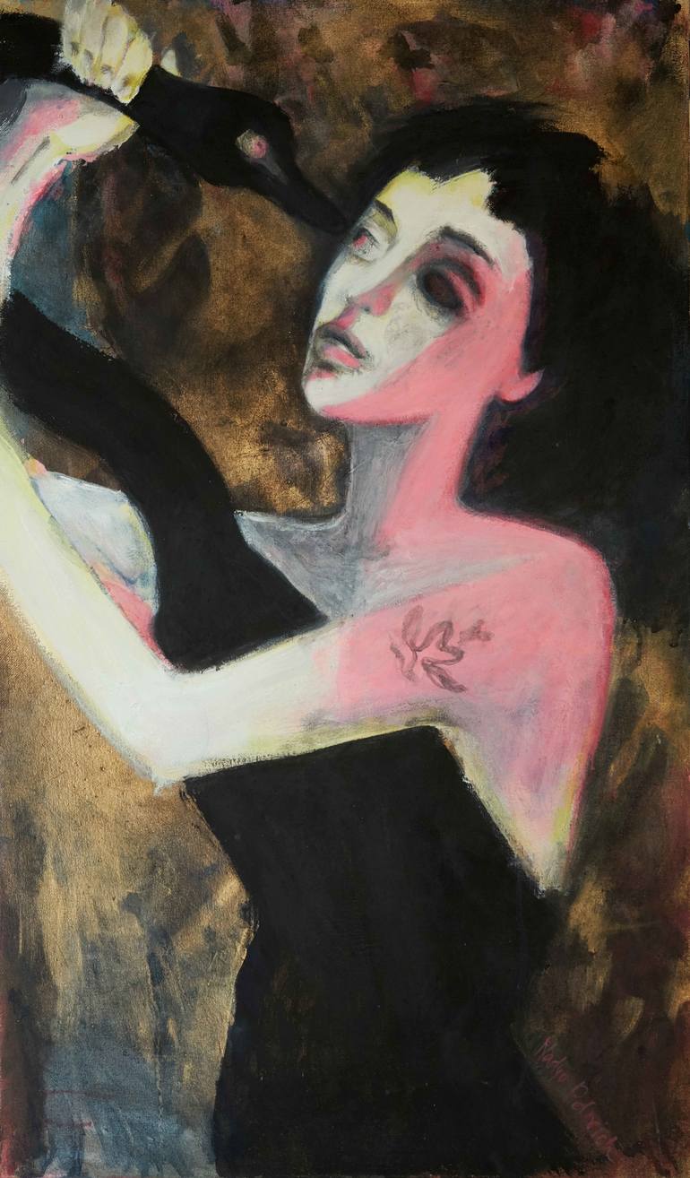 Original Expressionism Classical mythology Painting by Nadya Polevich