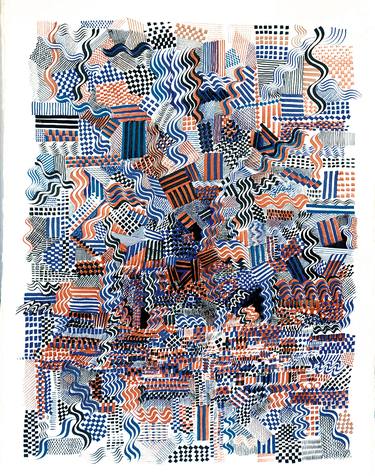 Print of Abstract Drawings by Ken Resen