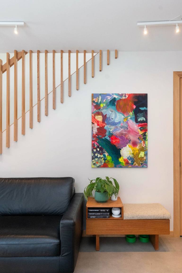 Original Abstract Expressionism Abstract Painting by Amy Smith