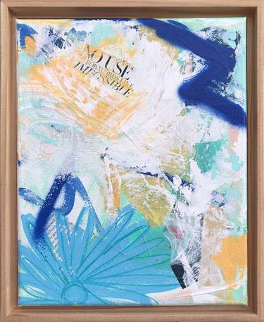 Original Abstract Expressionism Abstract Mixed Media by Amy Smith