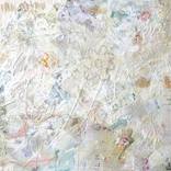 Delicate Daze collage and encaustic painting by Amy Smith