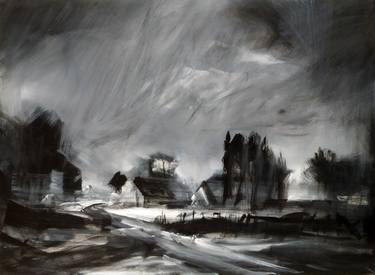 Original Expressionism Landscape Paintings by Philippe Batini