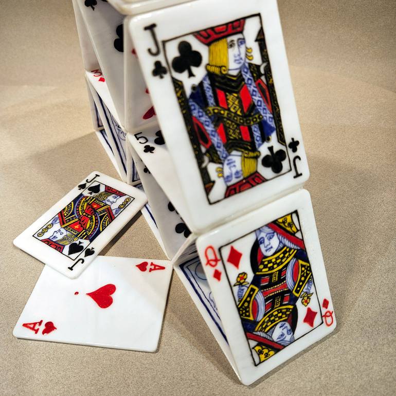 Original Conceptual Pop Culture/Celebrity Sculpture by Nanci Schrieber-Smith