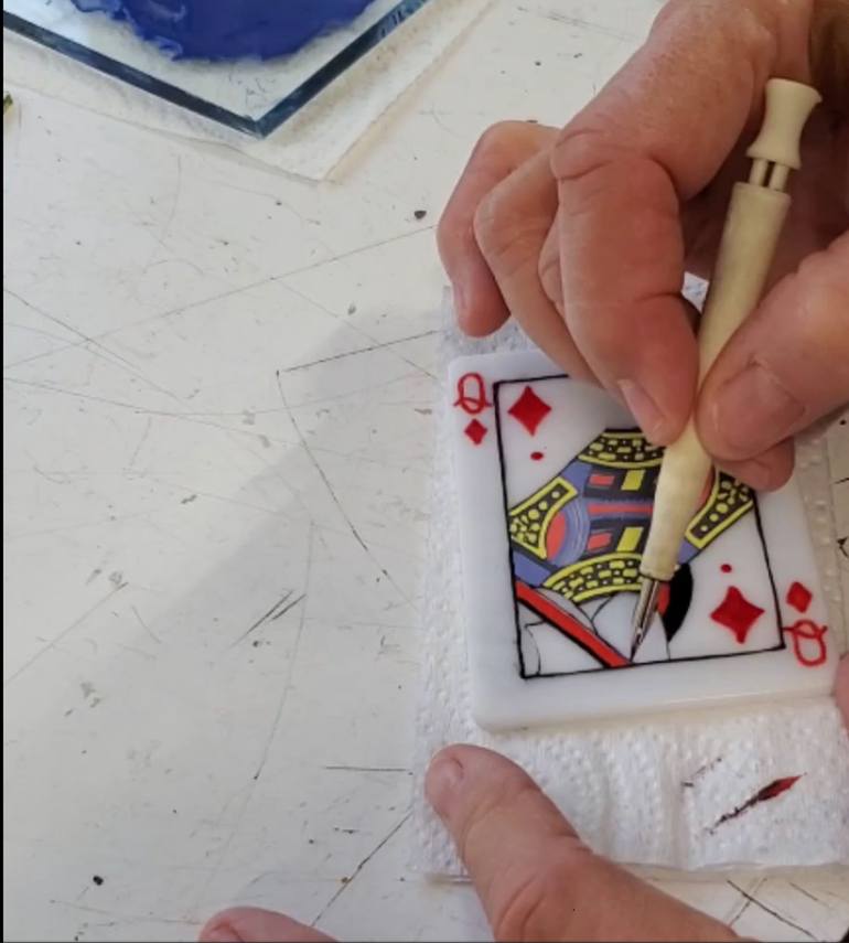 Original Conceptual Pop Culture/Celebrity Sculpture by Nanci Schrieber-Smith