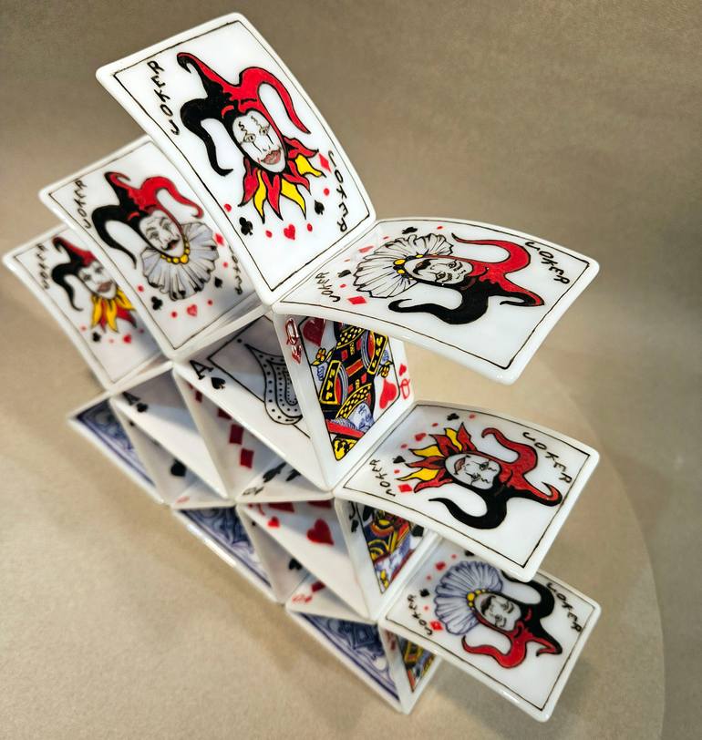 Original Contemporary Abstract Sculpture by Nanci Schrieber-Smith