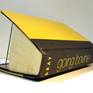Back view of repurposed book