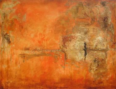 Original Abstract Expressionism Abstract Paintings by Ismael Cuevas Jordan