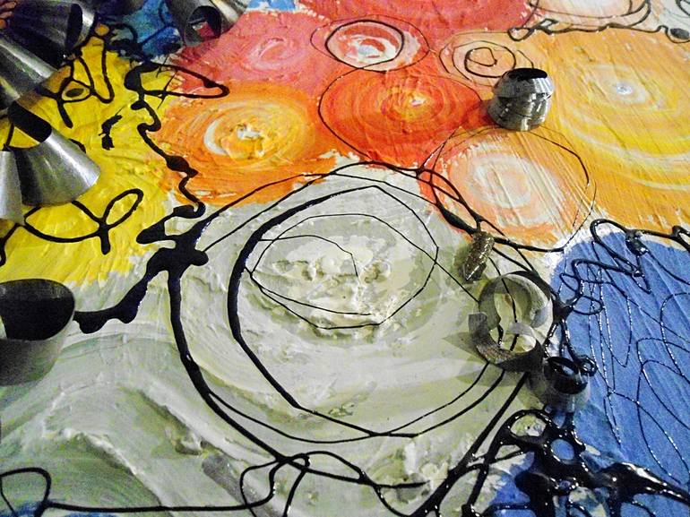 Original Modern Abstract Painting by Paulina Herz