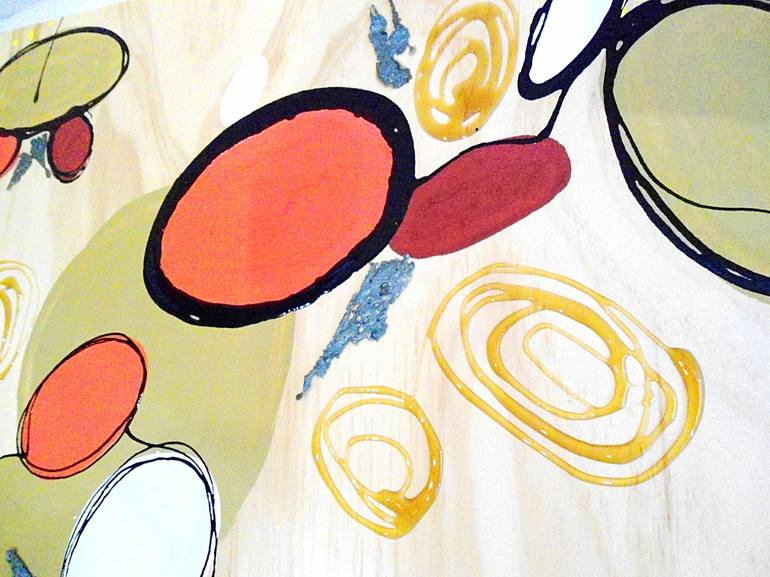 Original Abstract Painting by Paulina Herz