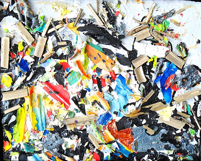 Original Expressionism Abstract Painting by Paulina Herz