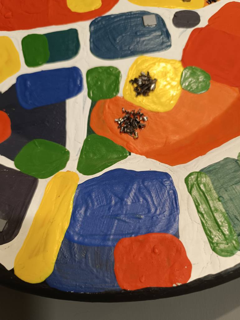 Original Modernism Abstract Painting by Paulina Herz