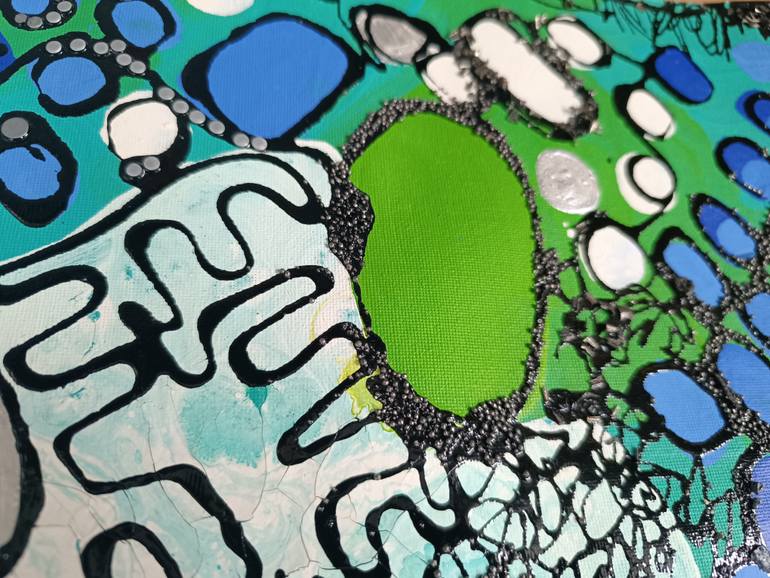 Original Abstract Painting by Paulina Herz