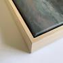 Slim, natural wood frame