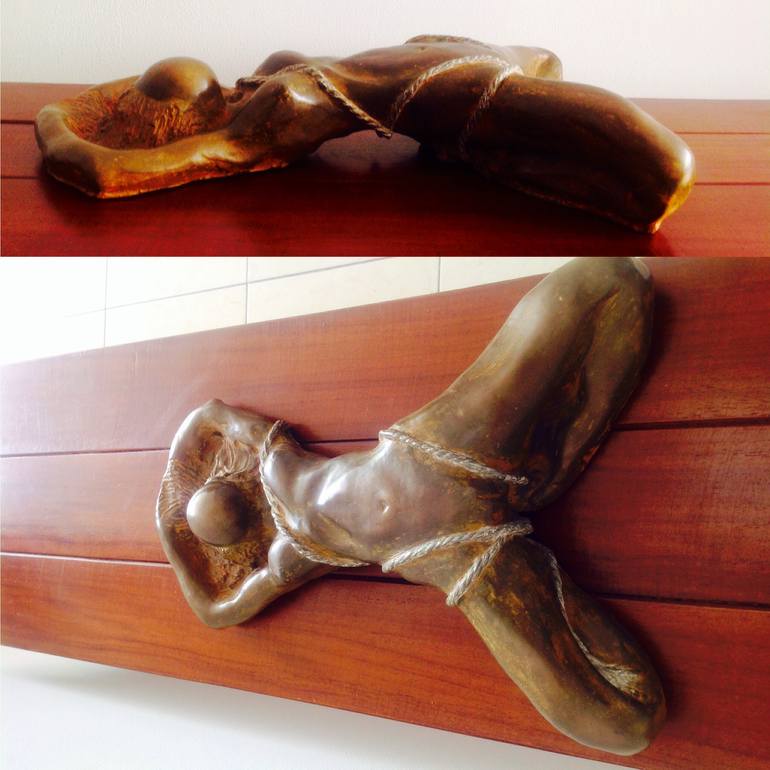 Original Nude Sculpture by Nicomedes Zuloaga