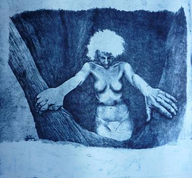 Original Nude Printmaking by Stefania Puntaroli