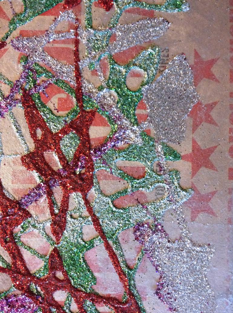 Original Conceptual Abstract Painting by Stefania Puntaroli