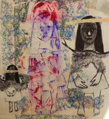 Print of Figurative Family Drawings by Emilie Lagarde