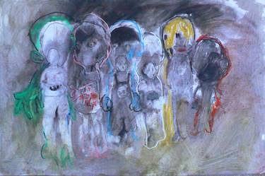 Print of Expressionism Children Drawings by Emilie Lagarde
