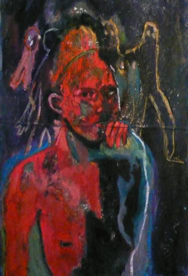 Print of Expressionism People Paintings by Emilie Lagarde