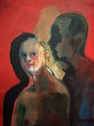 Original Expressionism Men Paintings by Emilie Lagarde