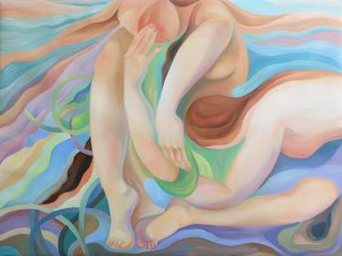 Original Contemporary People Paintings by Sherry Xiaohong Chen