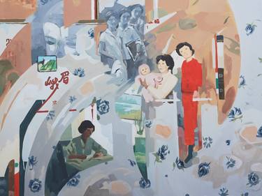 Original Family Paintings by Sherry Xiaohong Chen