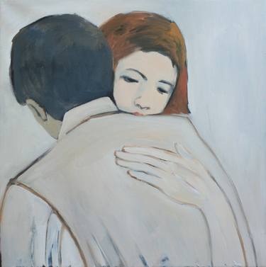 Original Contemporary Family Painting by Sherry Xiaohong Chen