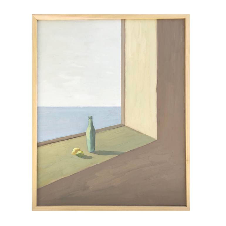 Original Minimalism Landscape Painting by Sherry Xiaohong Chen