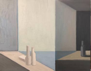 Print of Minimalism Interiors Paintings by Sherry Xiaohong Chen