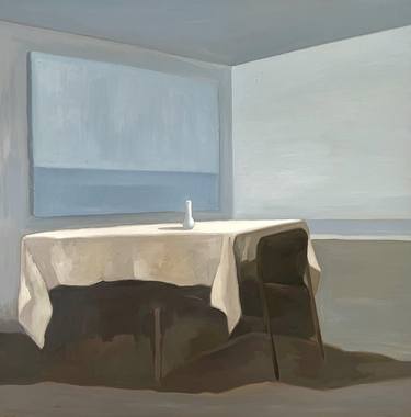 Original Minimalism Interiors Paintings by Sherry Xiaohong Chen