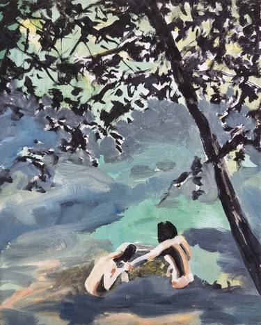 Print of Figurative Love Paintings by Bonneke Weber