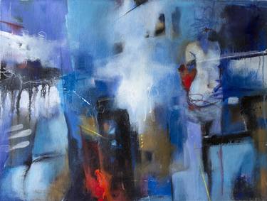 Print of Abstract Expressionism Abstract Paintings by Behzad Tabar