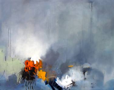 Original Abstract Paintings by Behzad Tabar