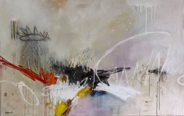 Original Abstract Paintings by Behzad Tabar
