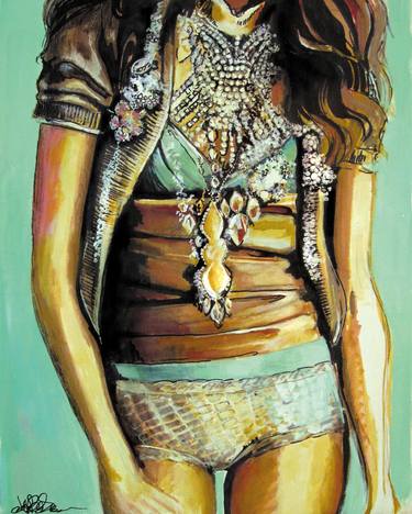 Original Fashion Paintings by Jessica Rae Sommer
