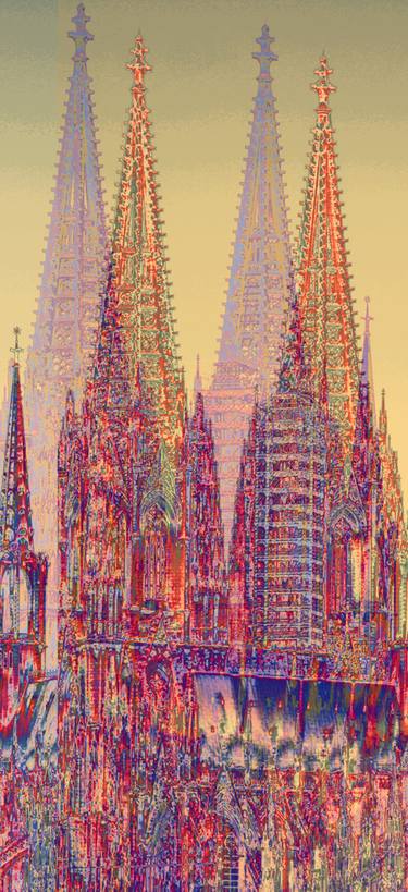 Original Architecture Printmaking by Wolfgang Schrader