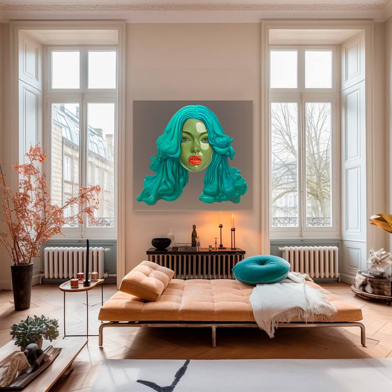 Original Contemporary Women Painting by Juan Barletta