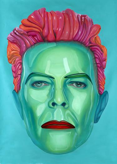 Original Figurative Portrait Painting by Juan Barletta