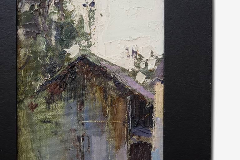 Original Expressionism Architecture Painting by Pavlo Gryniuk