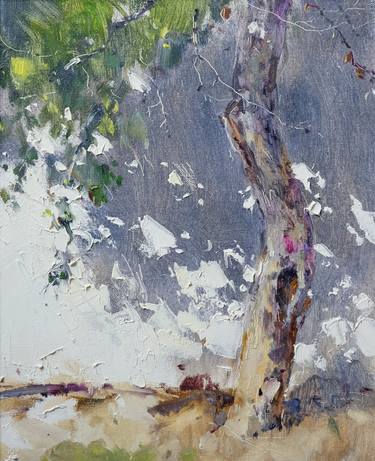 Saatchi Art Artist Pavlo Gryniuk; Paintings, “apple tree. shadow (2020)” #art