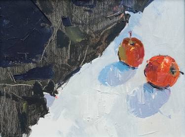 Saatchi Art Artist Pavlo Gryniuk; Paintings, “apples no.24” #art