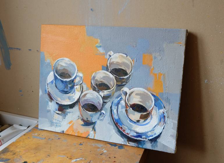 Original Figurative Still Life Painting by Pavlo Gryniuk